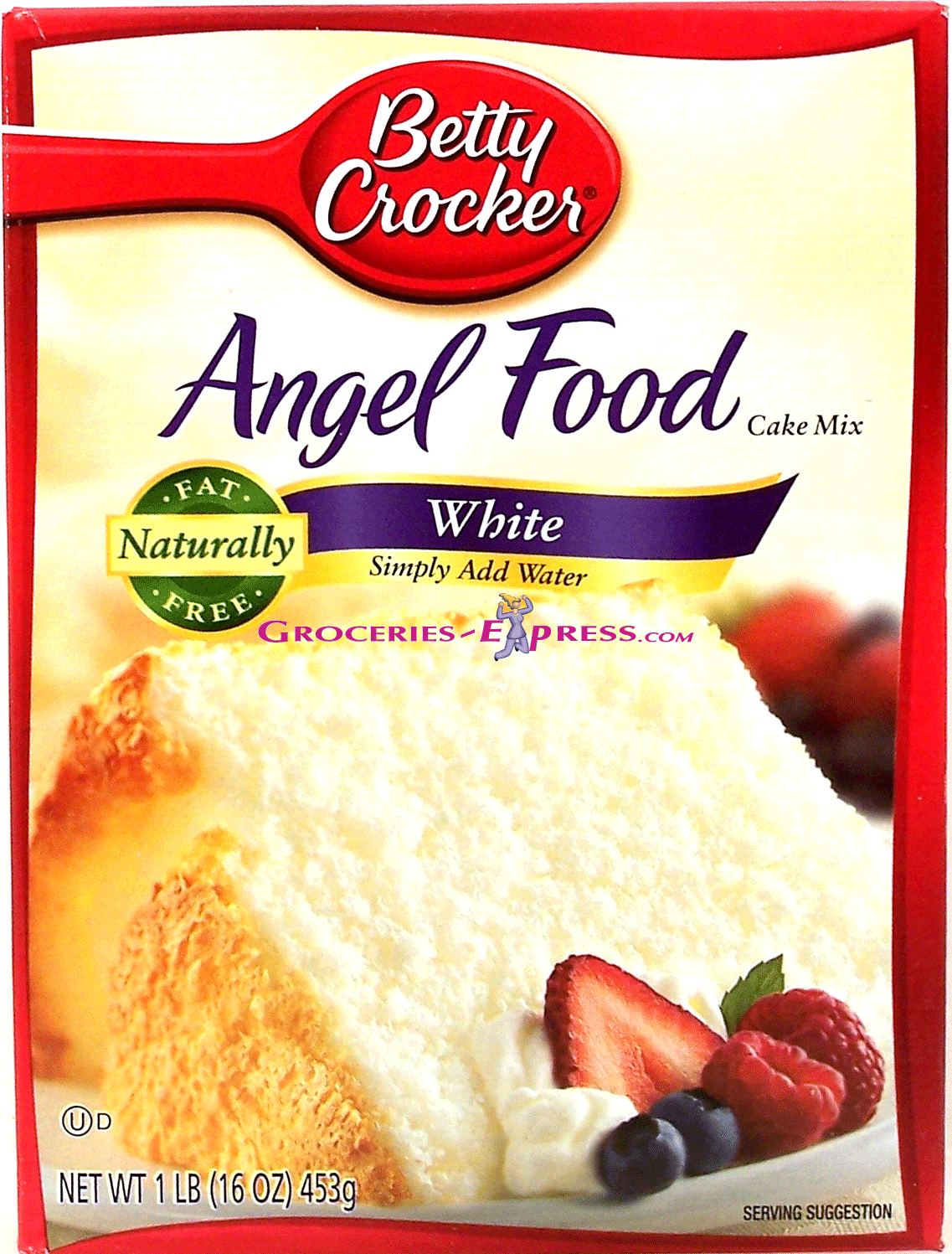 Betty Crocker  white angel food cake mix, fat free Full-Size Picture